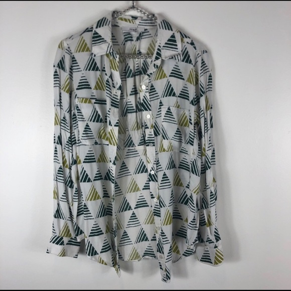 Ro&De Geometric Print Button Up Tunic Size XS - Picture 4 of 11